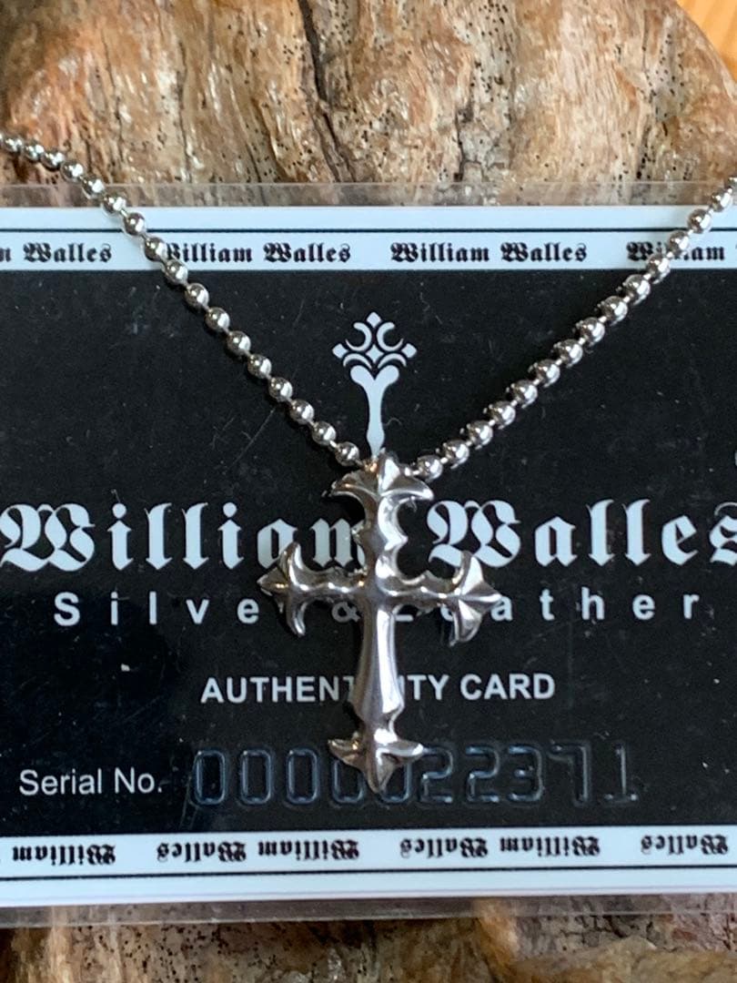 【美品】William Walles ウィリアムウォレス クロス ペンダント