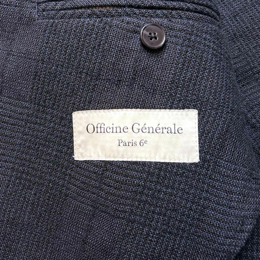 Officine Generale リネン混 アンコン 56 大きいサイズ 春夏