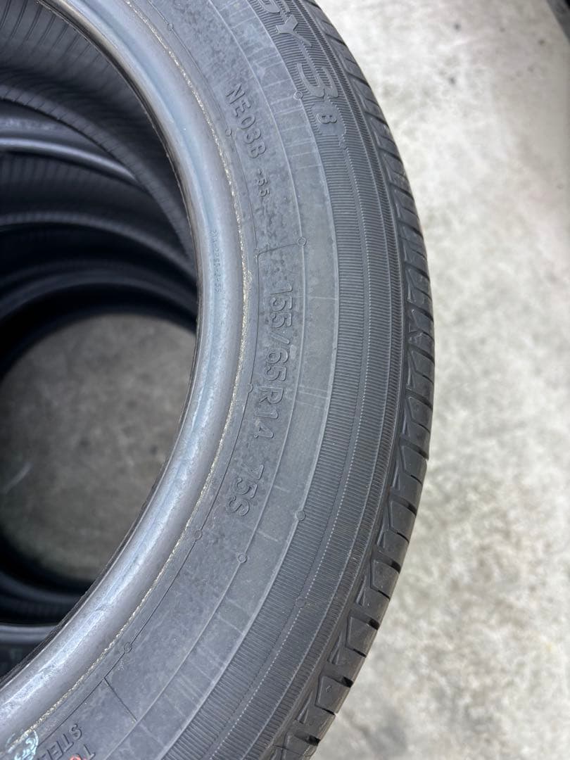 155/65R14 トーヨー　4本セット未使用品