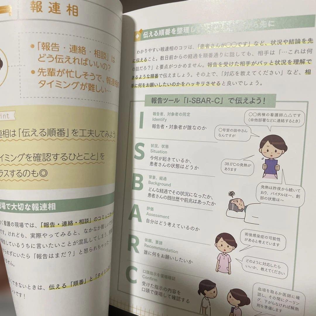 【新人ナース　入職前に読むとスタートが楽になる本】の看護関係6冊セット