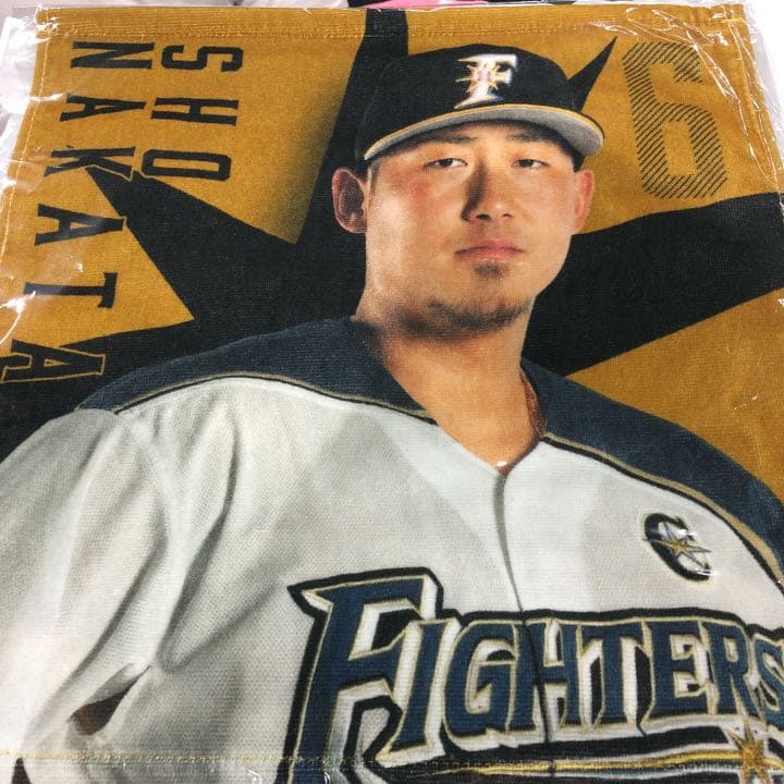 西川遥輝 中島卓也 大田泰示 中田翔 近藤健介 タオルくじ限定 5枚セット 新品