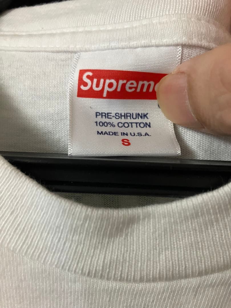 ネネ★美品★supreme Tシャツ ホワイト/S