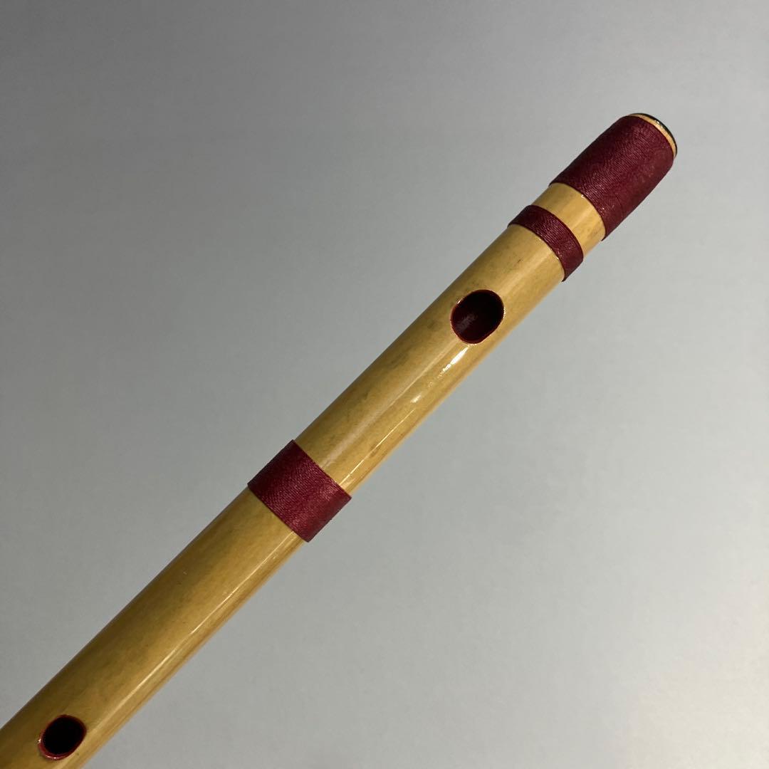 【限定1本・金文字仕様】篠笛 七本調子 B管ドレミ調　西洋音階MR7-140