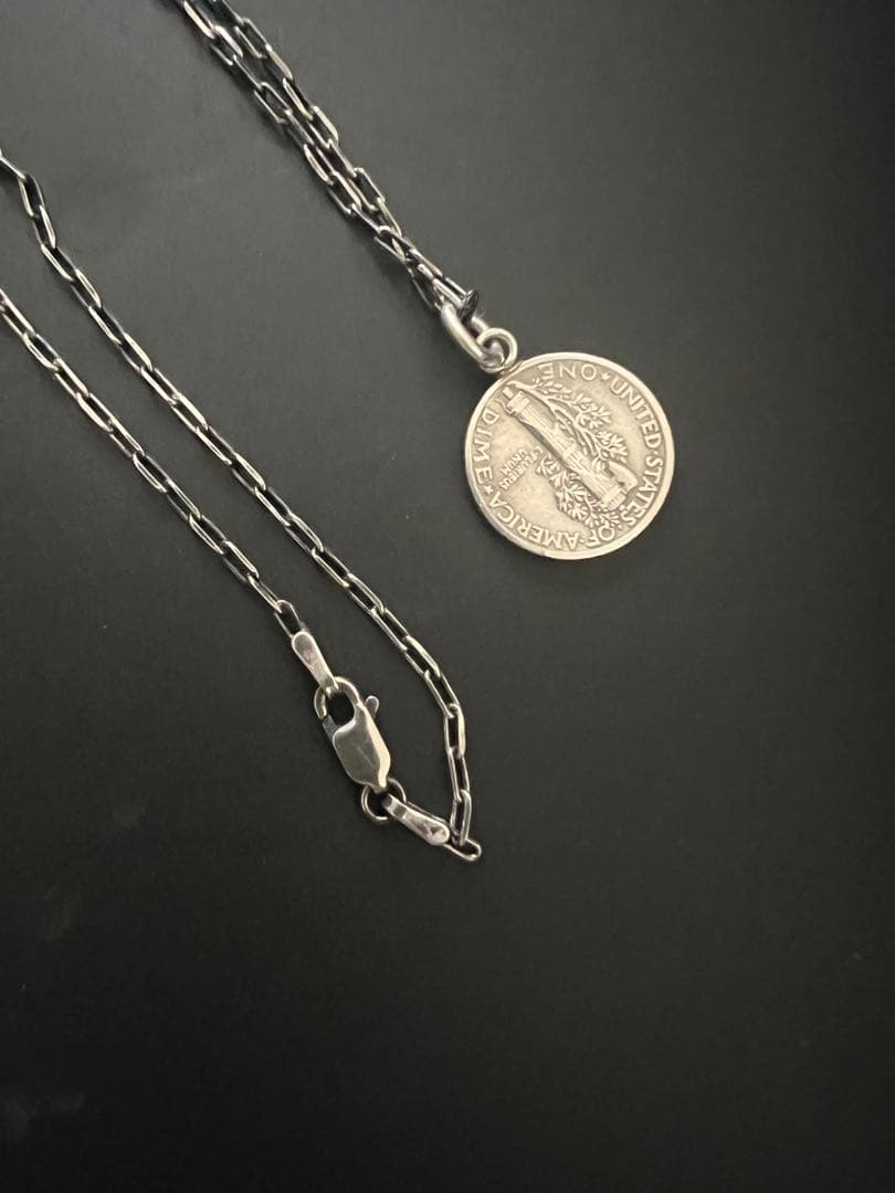 Button Works ボタンワークス　マーキュリー　ダイム　ネックレス