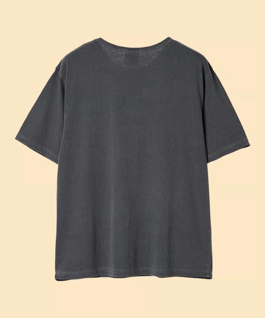 【新品】NKNIT logo embroidery T-shirt ブラック