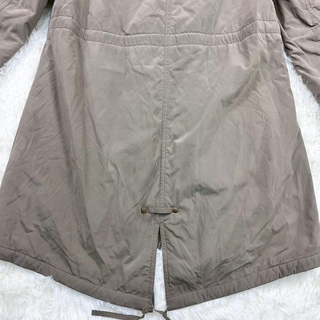 極美品　バーバリーブルーレーベル　モッズコート　ラクーンファー　ライナー　38