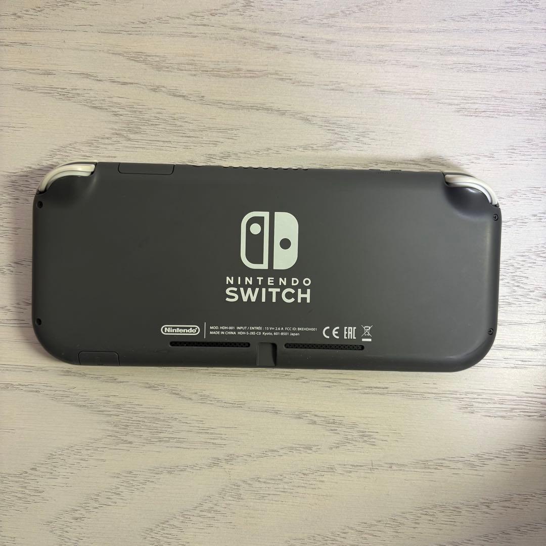 Nintendo Switch Lite グレー 本体とあつ森付き