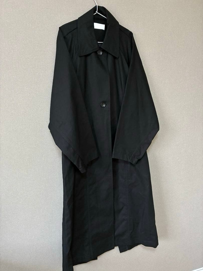 ADAM ET ROPE' バックブラウジングステンカラーコート　美品