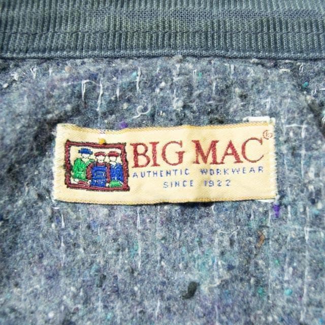 BIG MAC　ビッグマック　カバーオール　ブランケットライナー　ダメージ