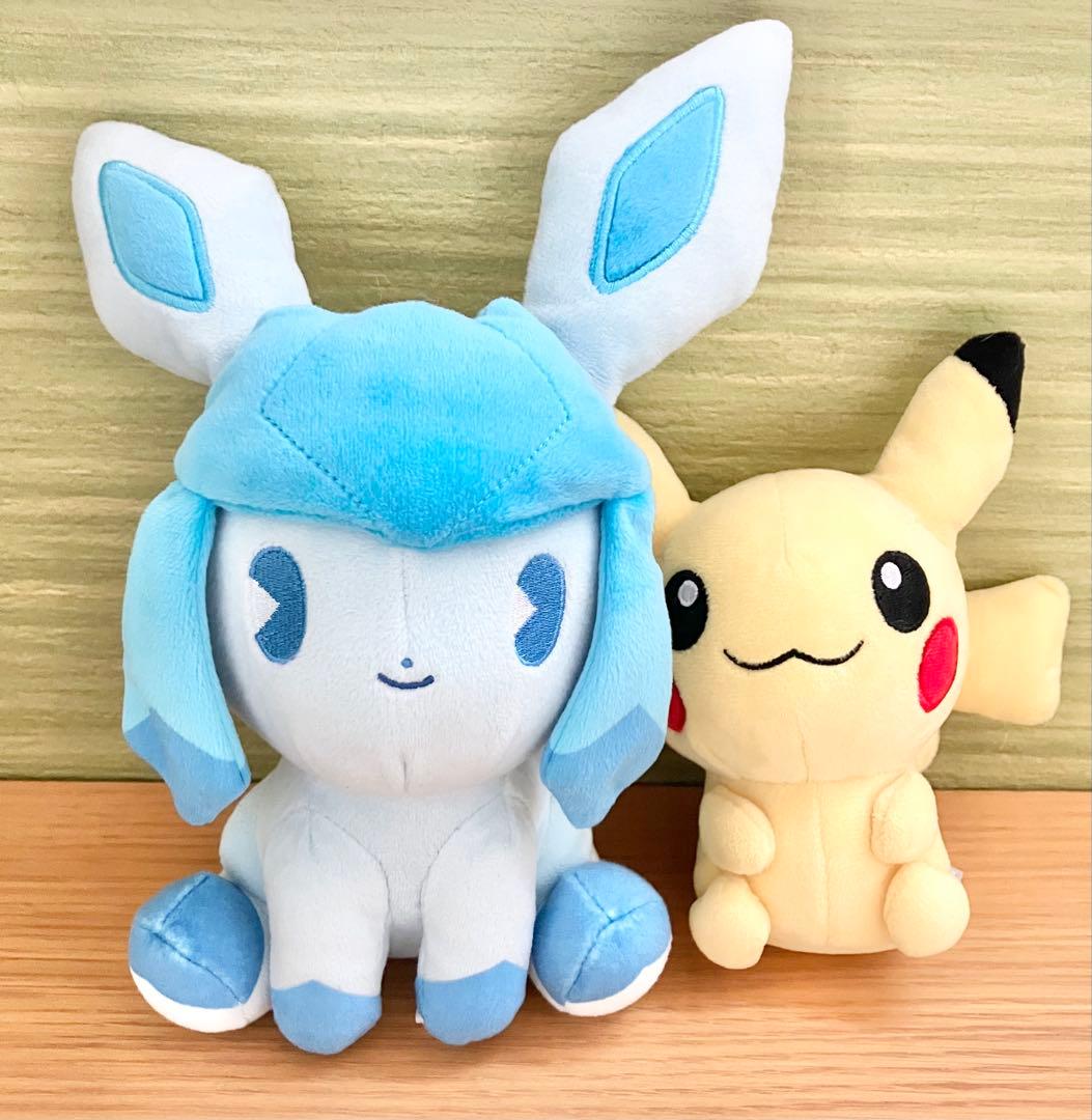ポケモンセンター限定ぬいぐるみ　等身大ニャオハ　ミックスオレ　グレイシア　まとめ