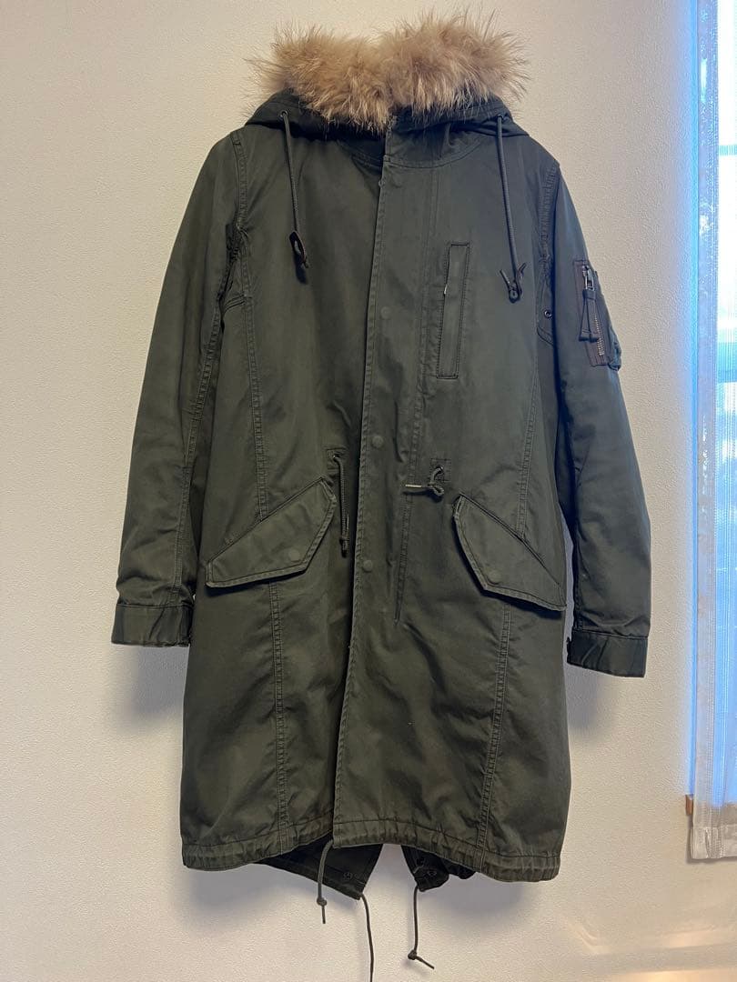 てんとう虫様 AMERICAN RAG CIE モッズコート Mサイズ オリーブ