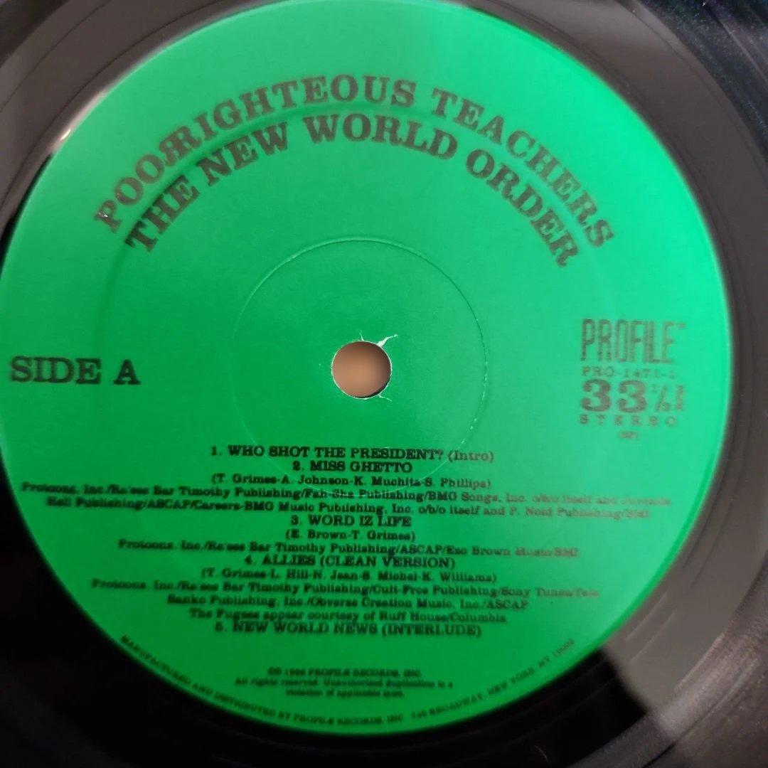 洋楽 Poor Righteous Teachers / The New World