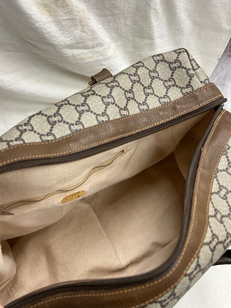 GUCCI Plus オールドグッチ　ヴィンテージ　ハンドバッグ　ボストン