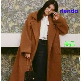 rienda　テディボア2WAYロングコート