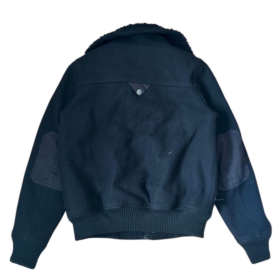Diesel 00s 2way メルトンボンバージャケット ブルゾン