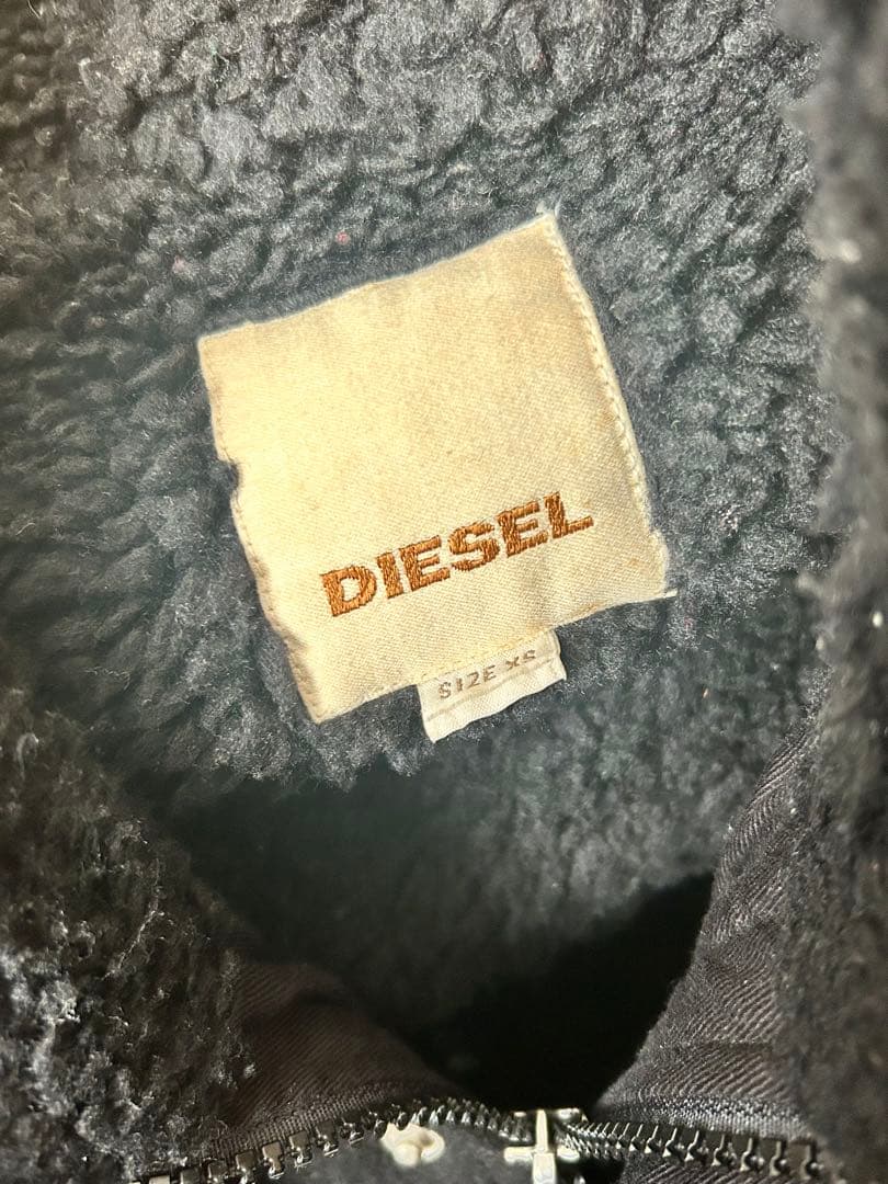 Diesel 00s 2way メルトンボンバージャケット ブルゾン