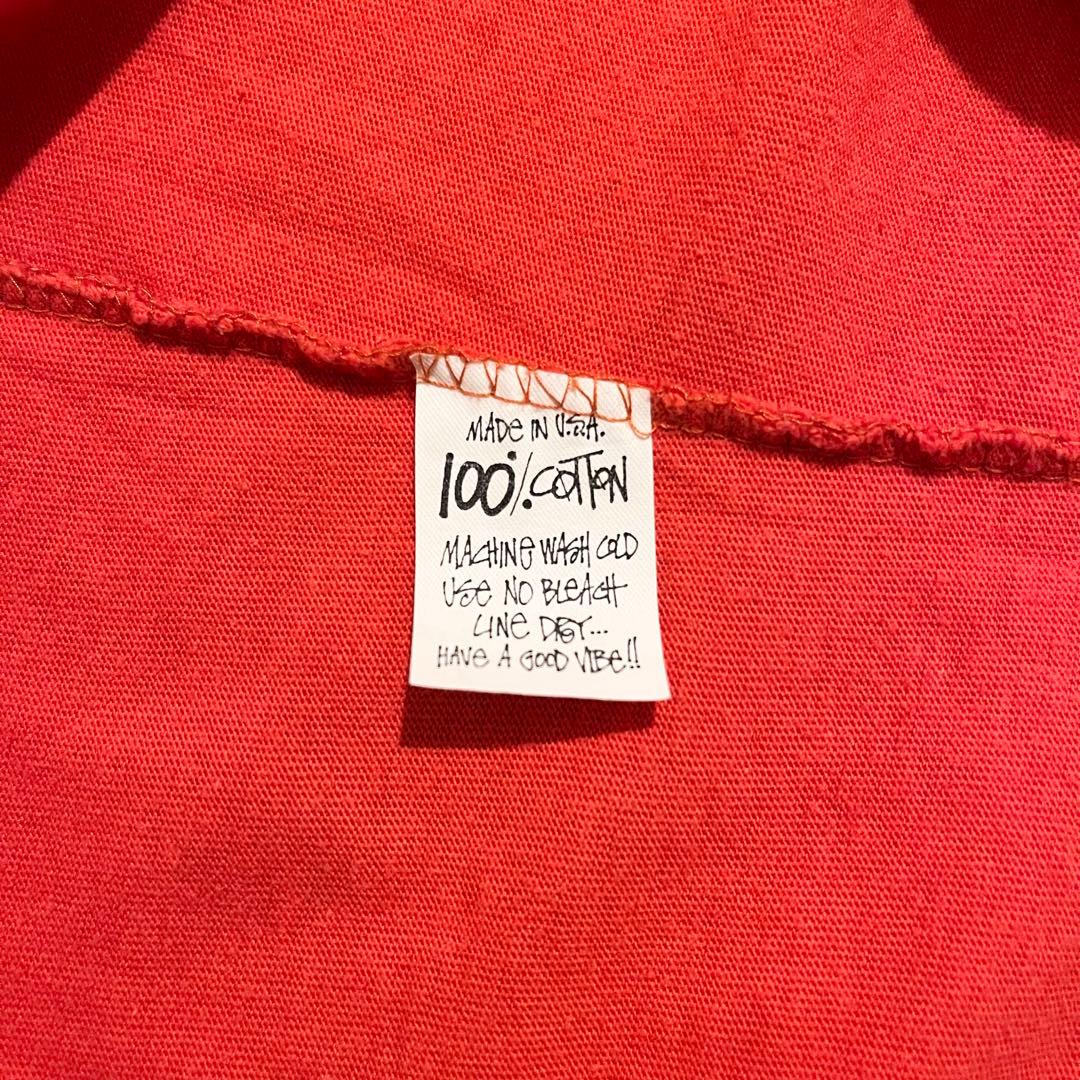 激レア！1980’s OLD STUSSY“MOCK NECK”首リブ Tシャツ