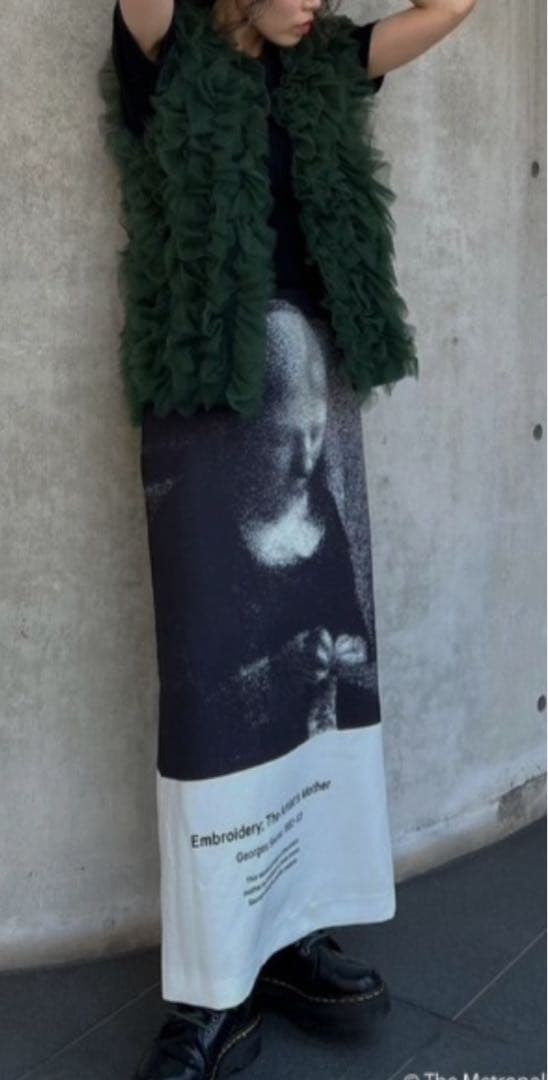 【NASA】AMERI×THE MET ILINE SKIRT