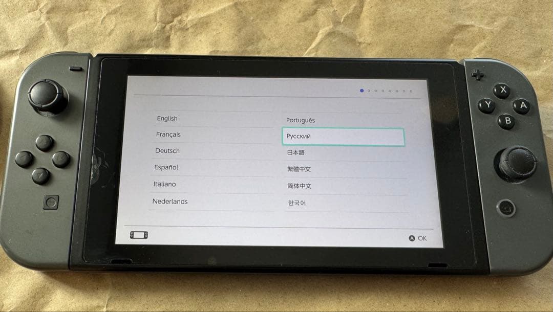 Nintendo Switch 本体 グレー ACアダプター＋ドック付き