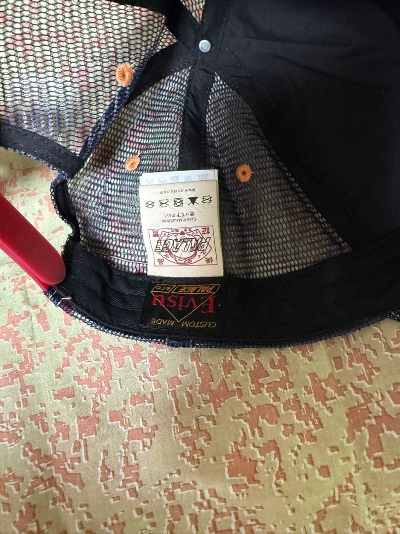 帽子 PALACE EVISU DICE MESH TRUCKER