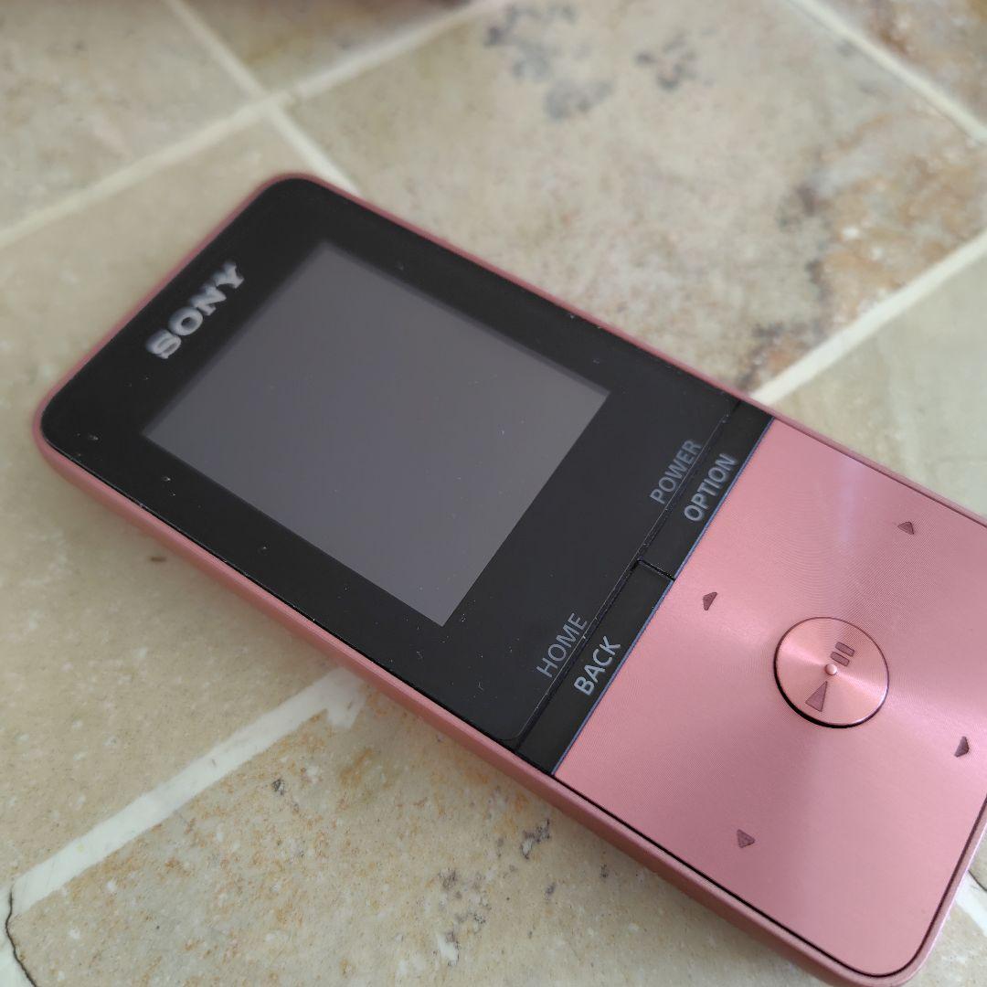 SONY ウォークマン ライトピンク スピーカー付き NW-S313