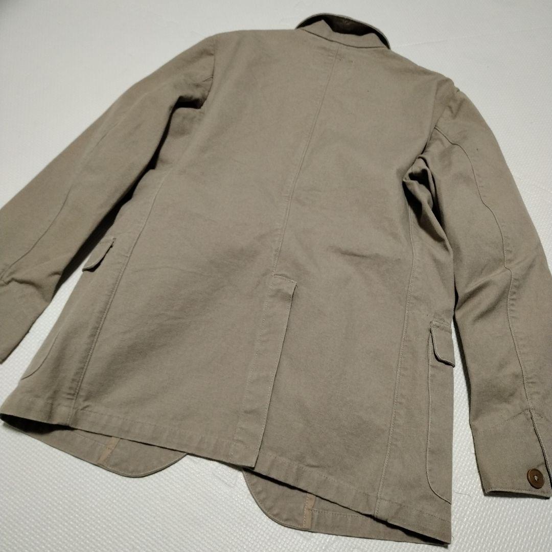 良品M☆DOLMENフランス製コットンテーラードジャケット