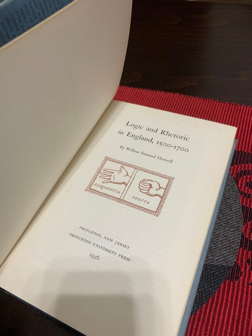 洋書 Logic and Rhetoric in England 1500-1700