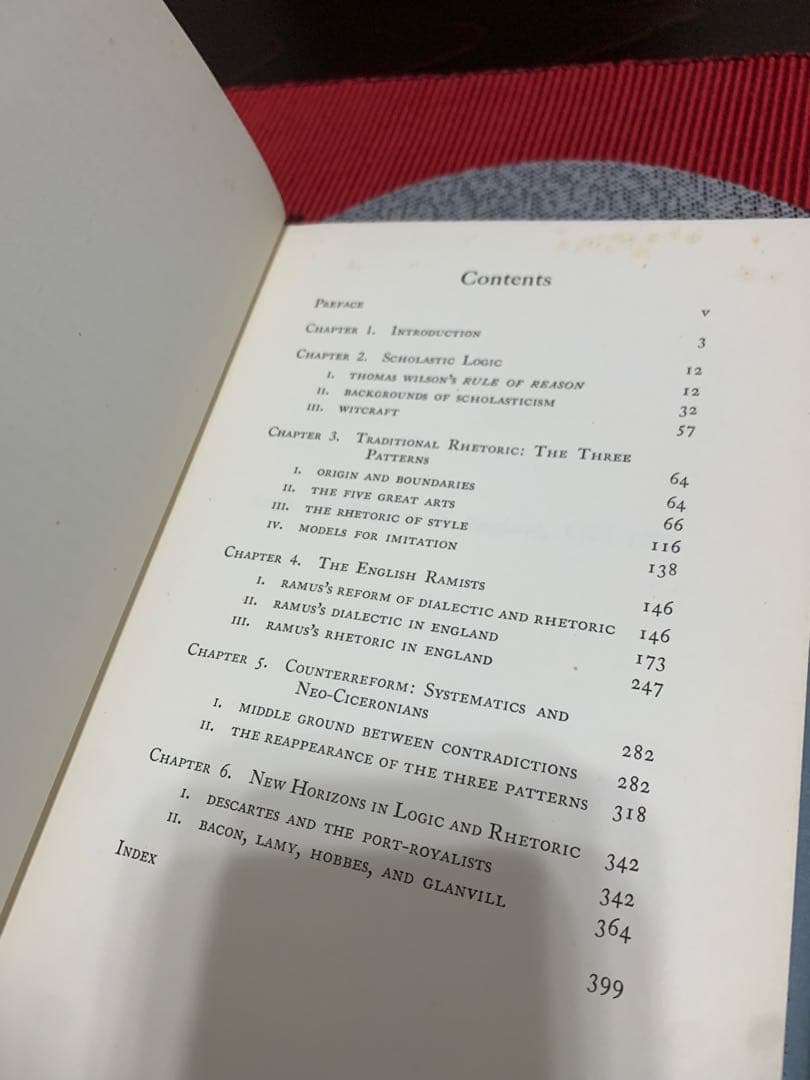 洋書 Logic and Rhetoric in England 1500-1700