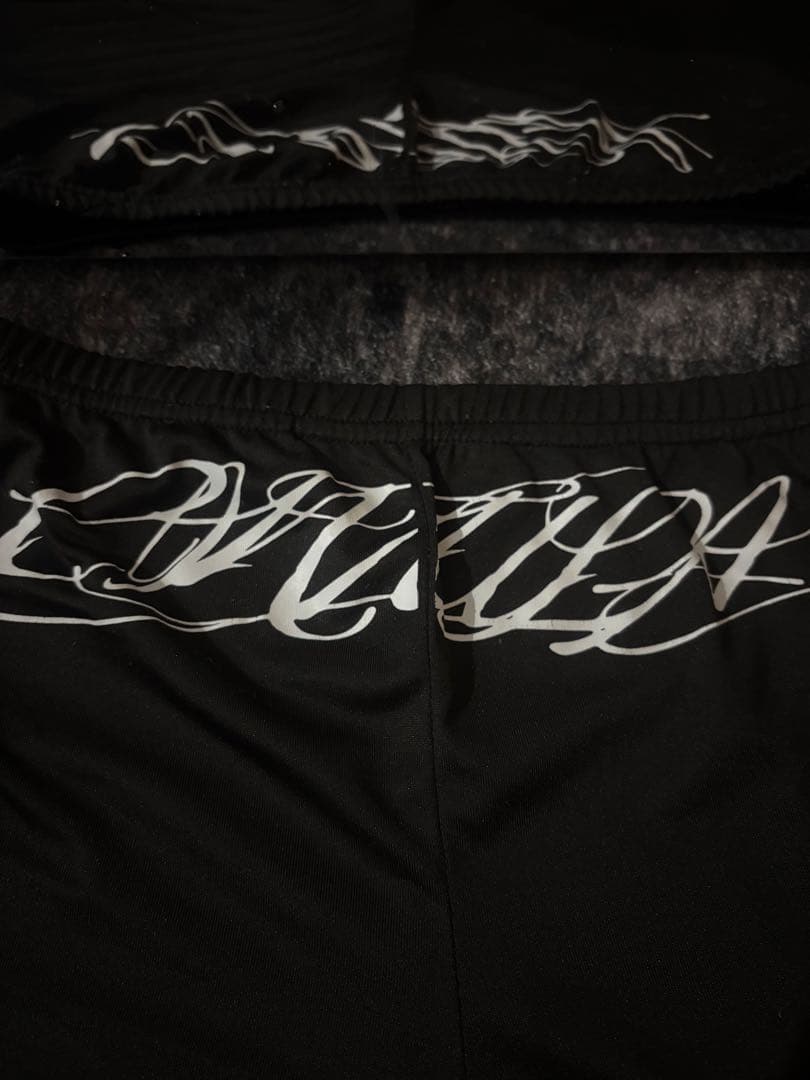 CINTULA LOGO SHORT LEGGINGS 黒 レギンス