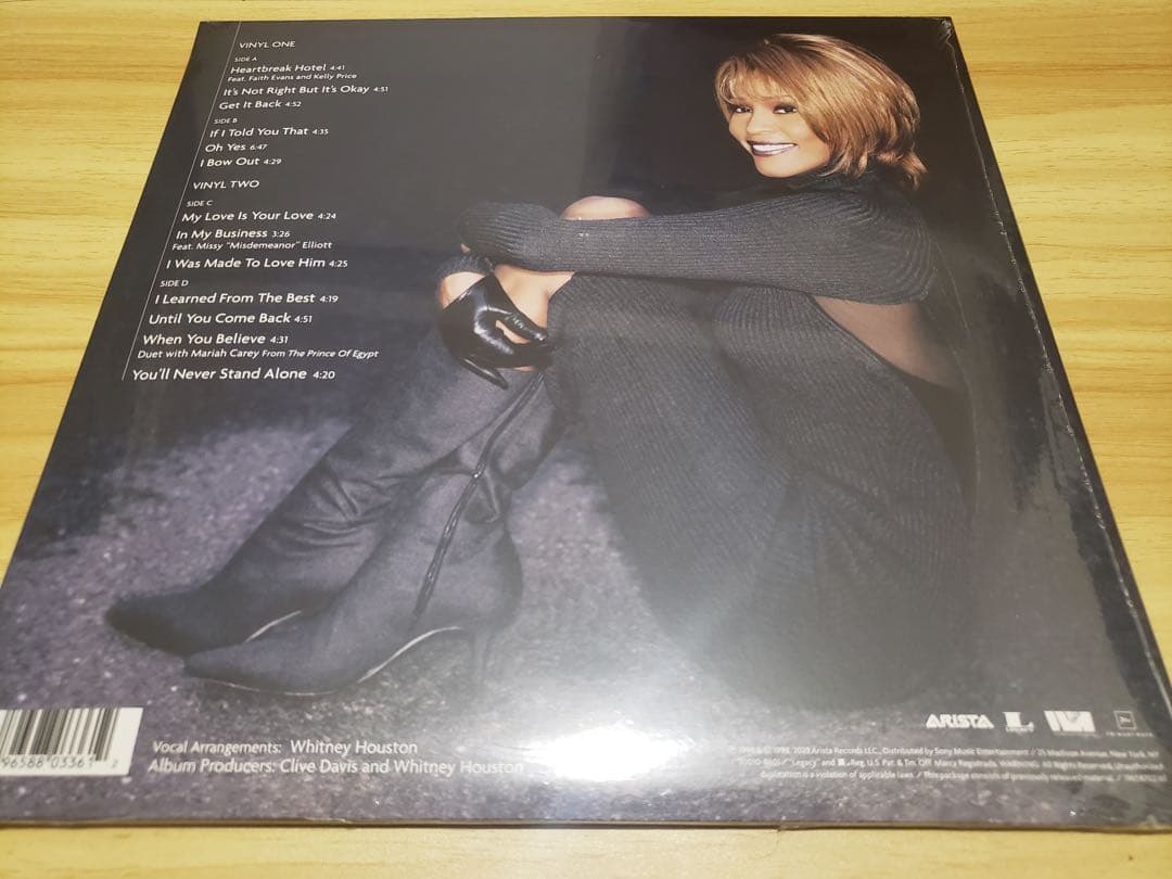 洋楽 Whitney Houston my love is your love