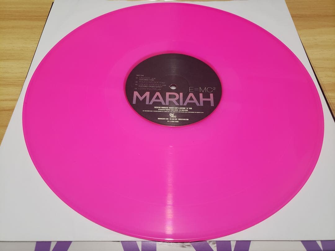 MARIAH E=MC² ピンクレコード