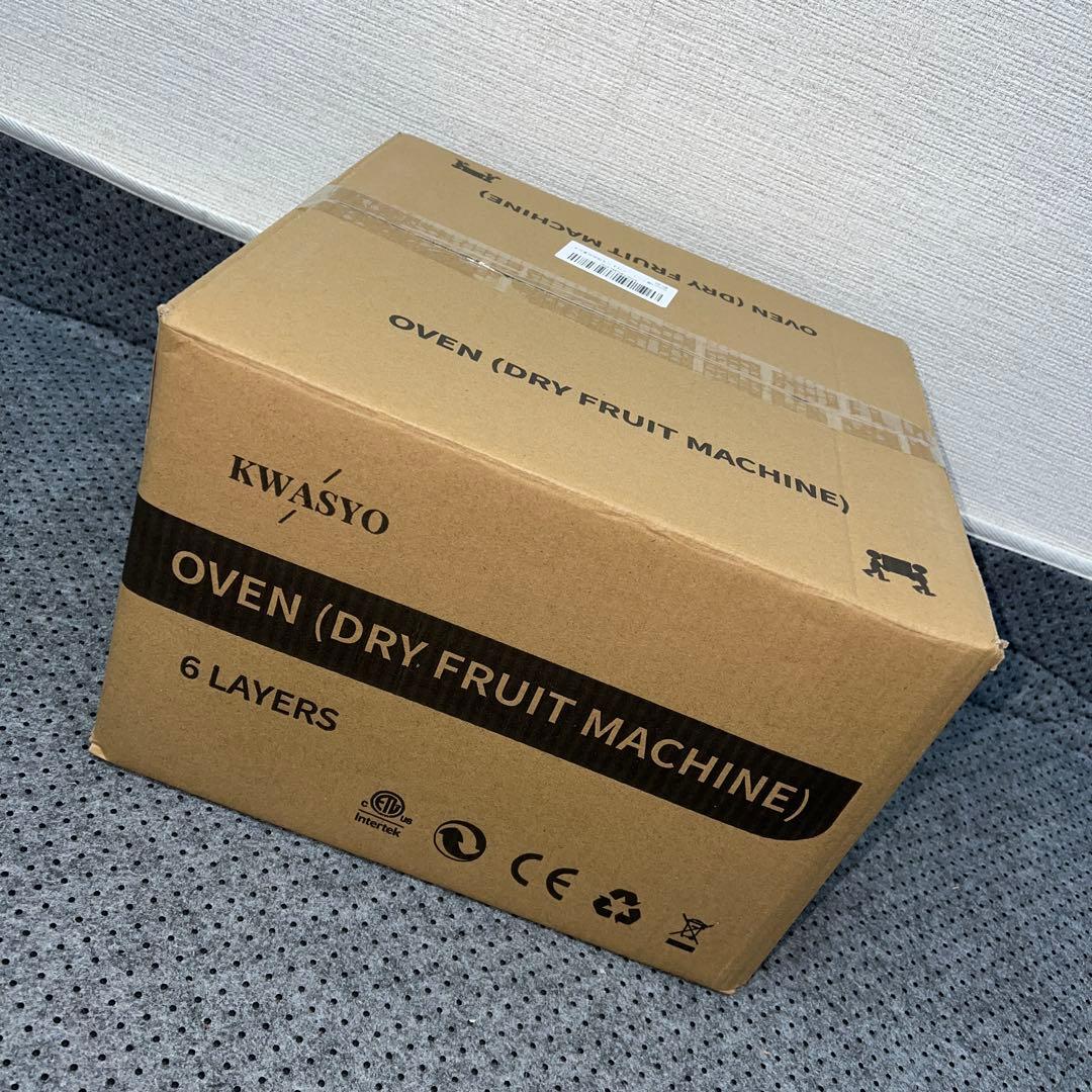 新品未使用 6層フードドライヤー 食品グレード304ステンレス鋼製食品乾燥機