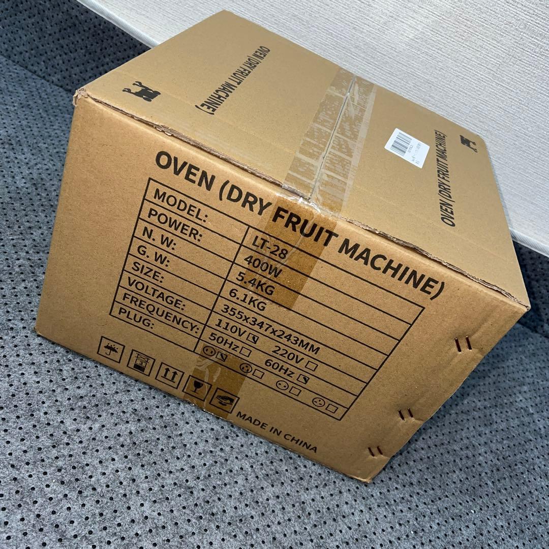 新品未使用 6層フードドライヤー 食品グレード304ステンレス鋼製食品乾燥機