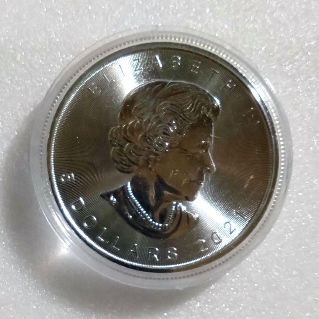 【G3】カナダ メイプルリーフ銀貨 1オンス 保証書