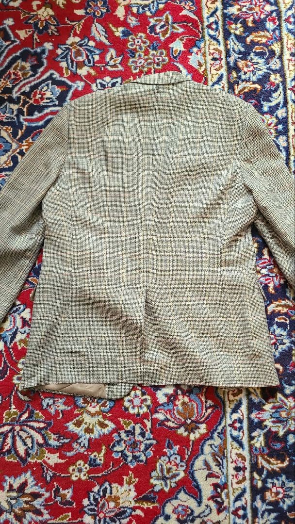 Brooks Brothers イタリア製　テーラードジャケット　シルクリネン