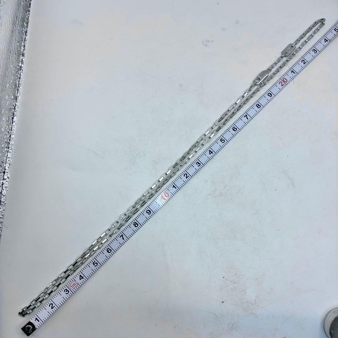【美品】グッチ　50cm　ベネチアン　チェーンのみ　ネックレス　幅2.1mm
