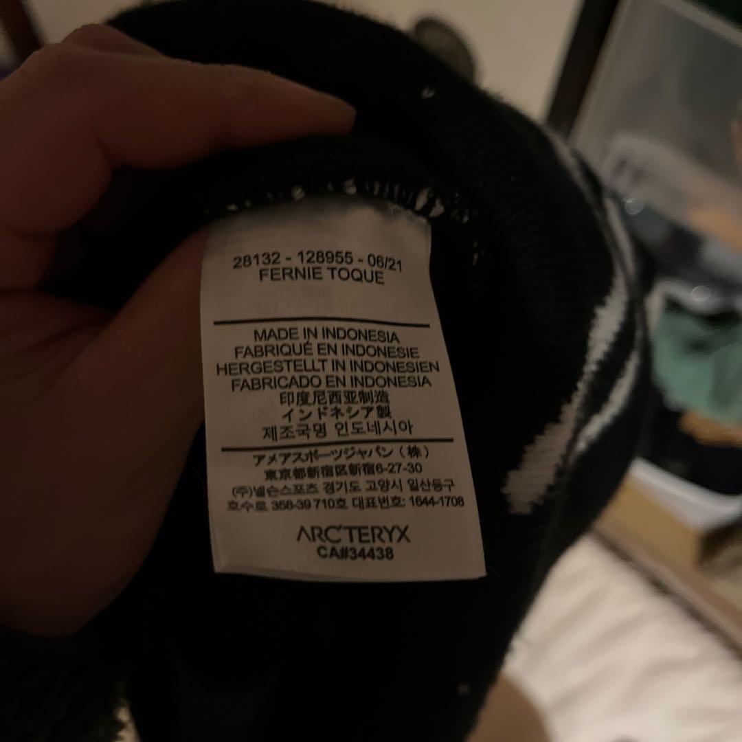 ARC'TERYX ストライプビーニー