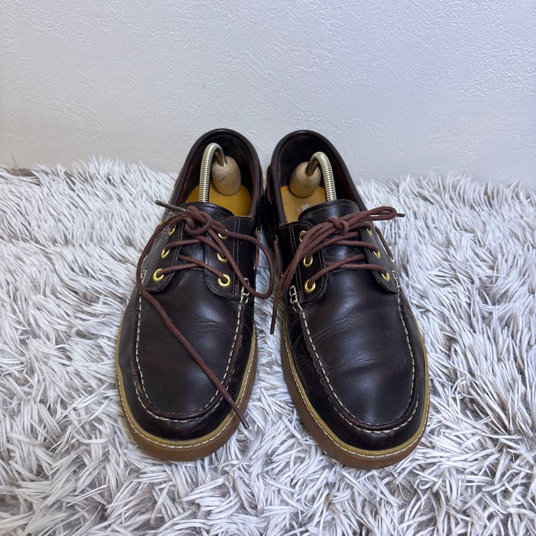 ティンバーランド デッキシューズ 3EYE 26.5cm モカシン