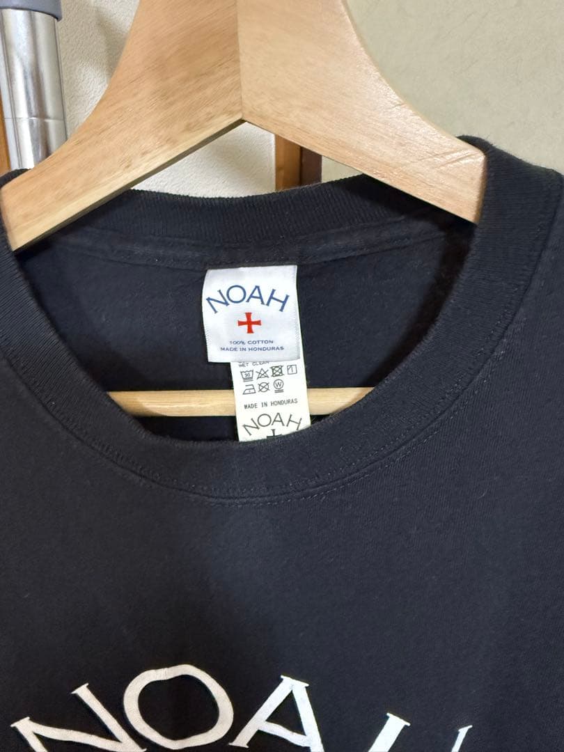 美品　NOAH CORE LOGO TEE 黒 M