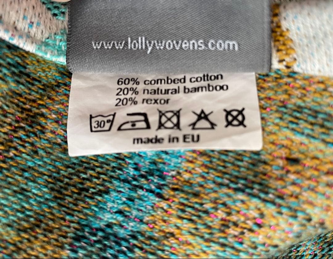 Lolly Wovens ベビーラップ　サイズ5 マーメイド　ディズニー　海