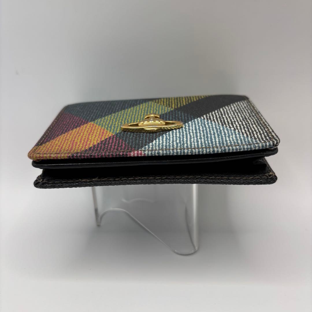 vivienne westwood 名刺入れ　カードケース　マルチカラーチェック