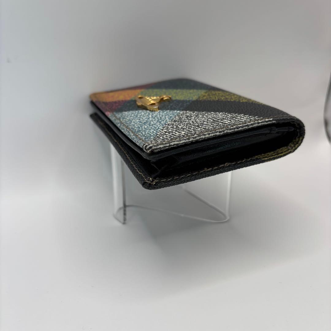 vivienne westwood 名刺入れ　カードケース　マルチカラーチェック