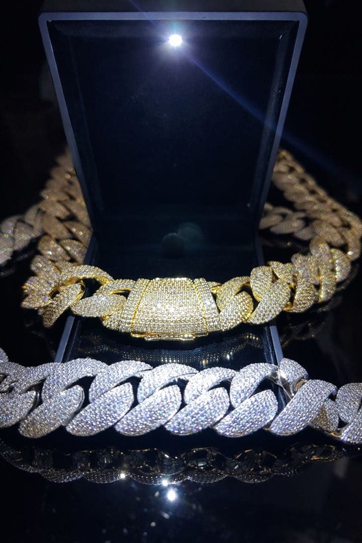 iced out Miami necklace 20ミリ