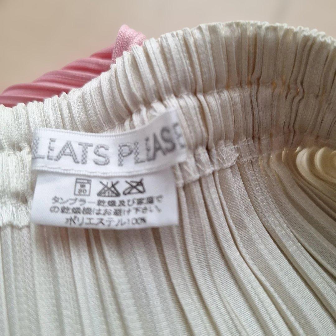 PLEATS PLEASE 花柄 ピンク