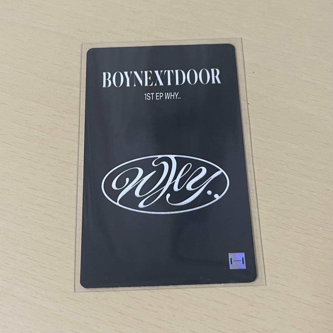 BOYNEXTDOOR ウナク トレカ ラキドロ why m2u 制服トレカ