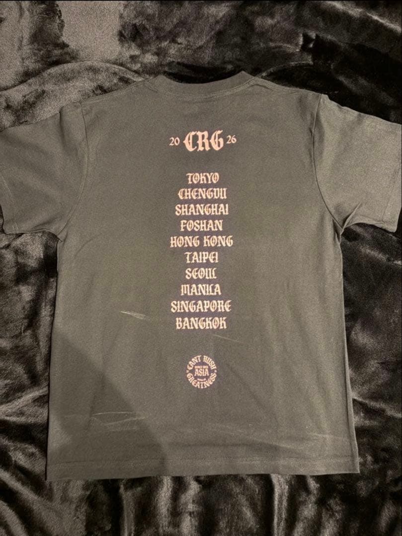 24時間以内価格‼️入手不可centralcee tour Tシャツ　sサイズ