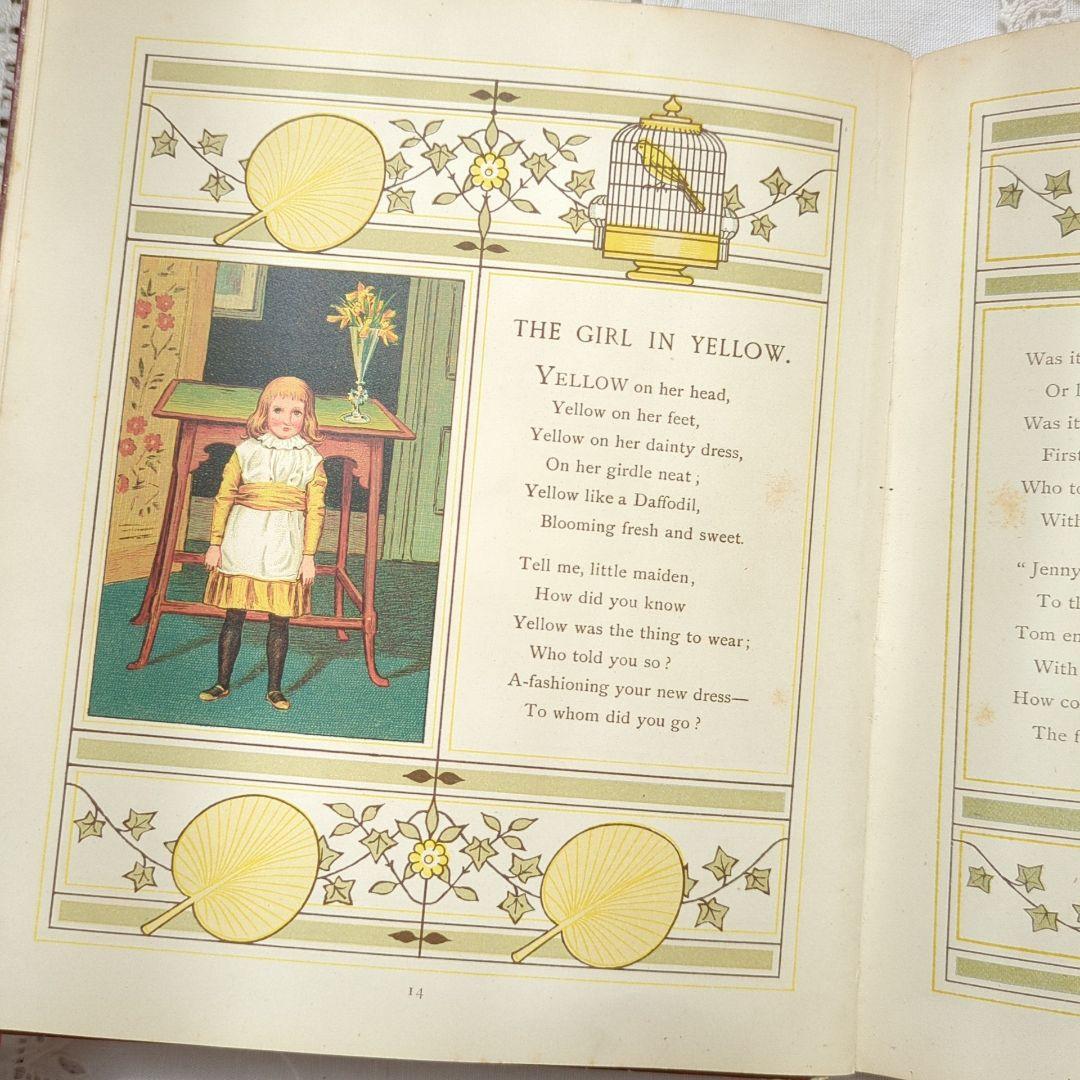 チャーリーオーダー アンティーク絵本 洋書古書 児童書 ヴィクトリアン