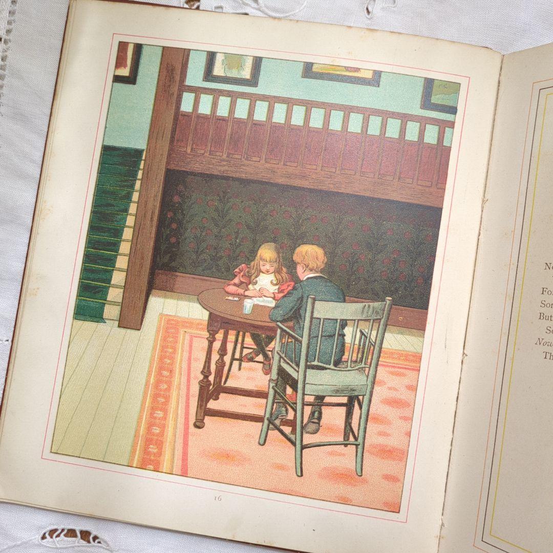 チャーリーオーダー アンティーク絵本 洋書古書 児童書 ヴィクトリアン