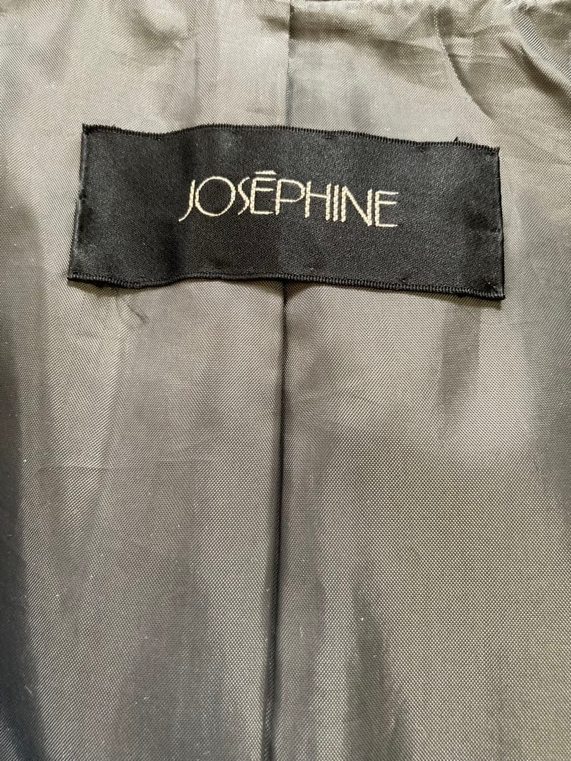 ジョセフィーヌ カシミヤロングコート ファー付き