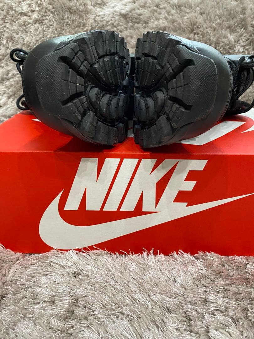 NIKE マノア レザー ブーツ 23.5シューズ ハイカット スニーカー 黒